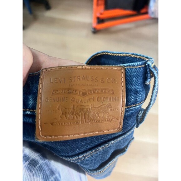 Levi's 501 Button-up Medium Wash Blue Jeans Size 25 - Picture 10 of 11